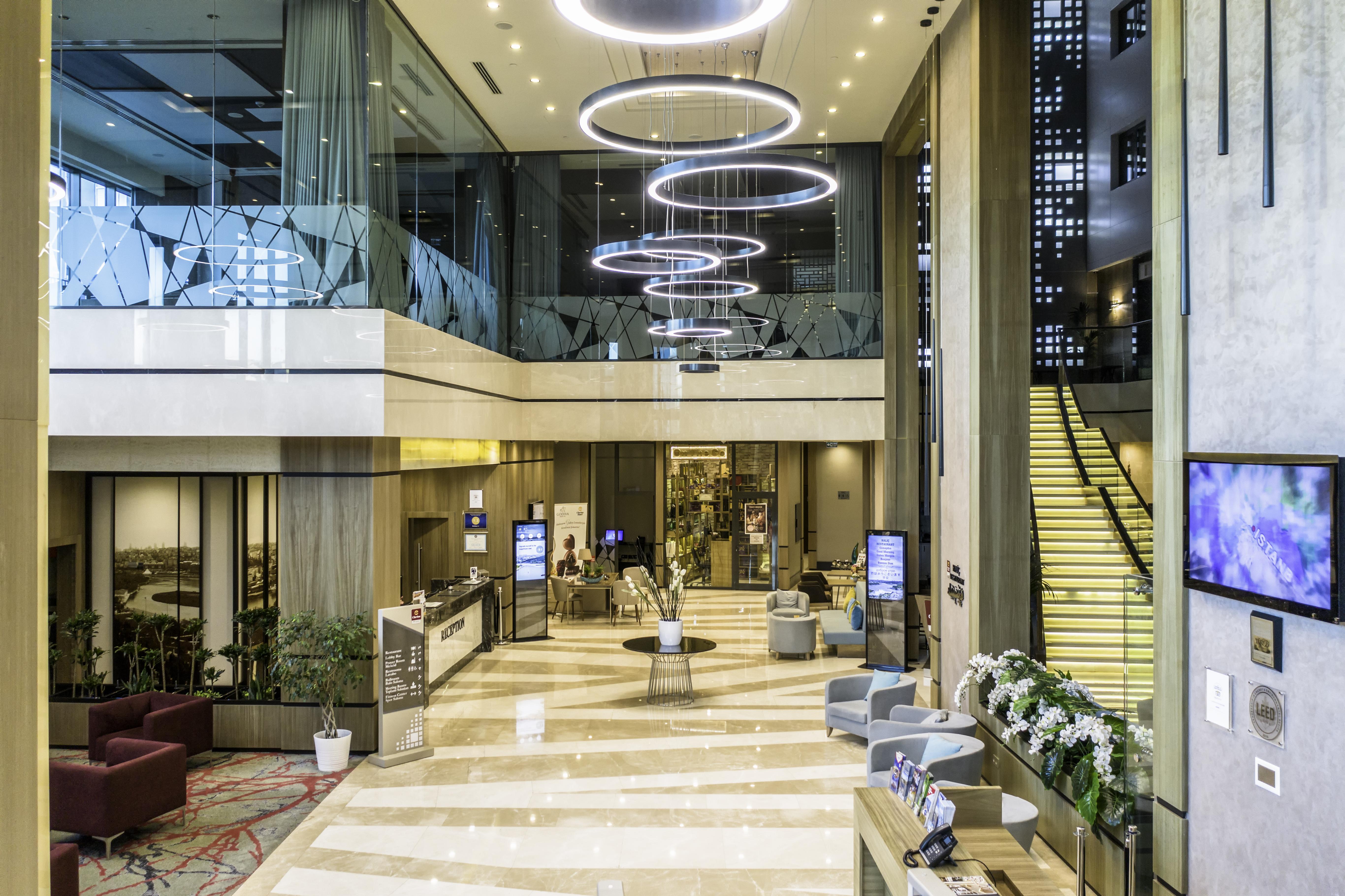 Clarion Hotel Golden Horn Provincia di Provincia di Istanbul Esterno foto Lobby