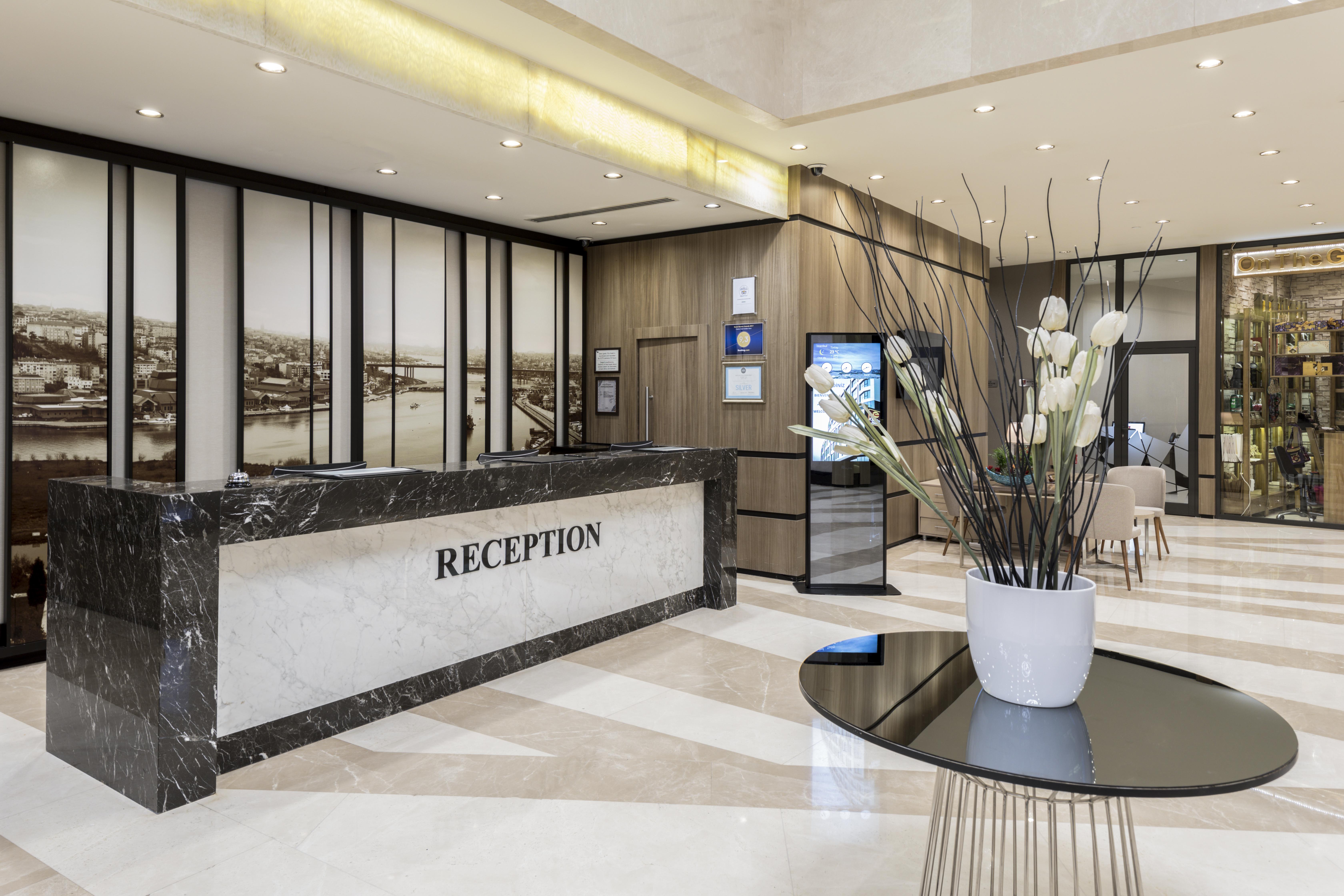 Clarion Hotel Golden Horn Provincia di Provincia di Istanbul Esterno foto Reception